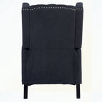 Fauteuil inclinable manuel en tissu (rouge lie-de-vin / beige / noir / gris / bleu) avec position chaise longue, 1 place