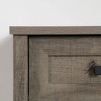 Table d'appoint de style shaker avec tiroir et étagère inférieure, montage par 1 personne