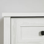 Table d'appoint de style shaker avec tiroir et étagère inférieure, montage par 1 personne
