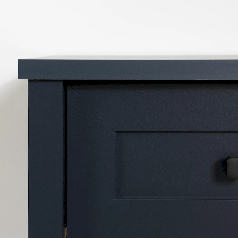 Table d'appoint de style shaker avec tiroir et étagère inférieure, montage par 1 personne