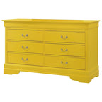 Commode de chambre en placage de bois multicolore avec tiroirs à queue d'aronde et glissières métalliques, assemblage par 1 personne