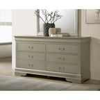 Commode de chambre en placage de bois multicolore avec tiroirs à queue d'aronde et glissières métalliques, assemblage par 1 personne