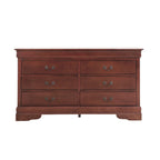 Commode de chambre en placage de bois multicolore avec tiroirs à queue d'aronde et glissières métalliques, assemblage par 1 personne