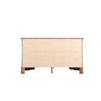 Commode de chambre en placage de bois multicolore avec tiroirs à queue d'aronde et glissières métalliques, assemblage par 1 personne