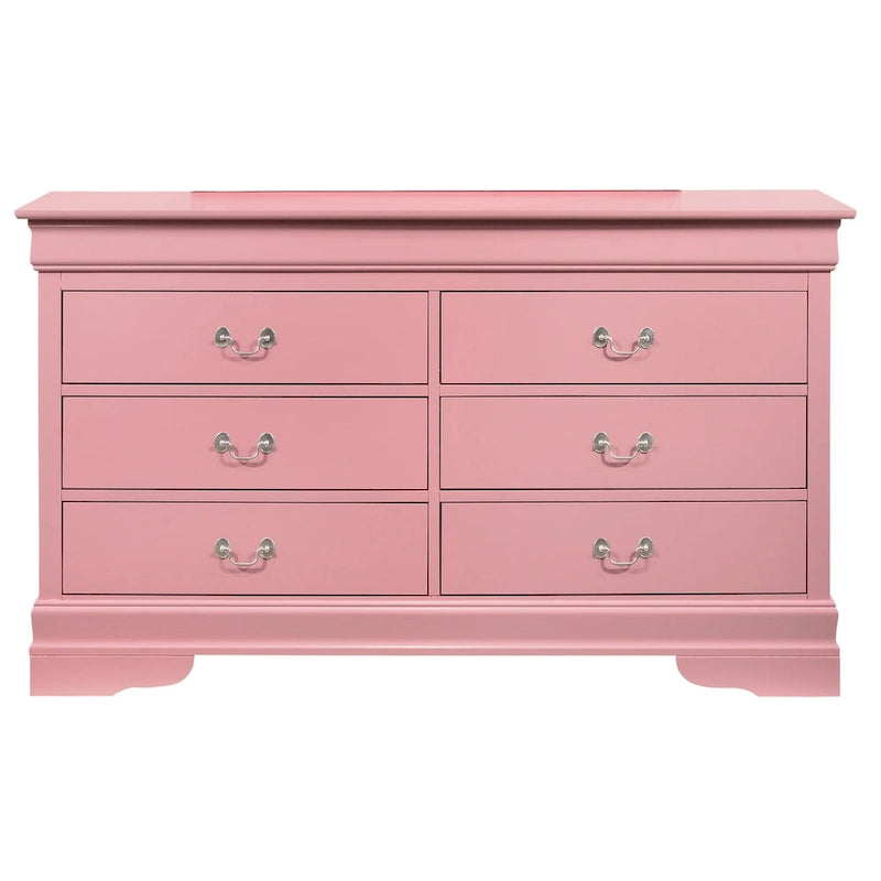 Commode de chambre en placage de bois multicolore avec tiroirs à queue d'aronde et glissières métalliques, assemblage par 1 personne