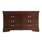 Commode de chambre en placage de bois multicolore avec tiroirs à queue d'aronde et glissières métalliques, assemblage par 1 personne
