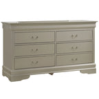 Commode de chambre en placage de bois multicolore avec tiroirs à queue d'aronde et glissières métalliques, assemblage par 1 personne