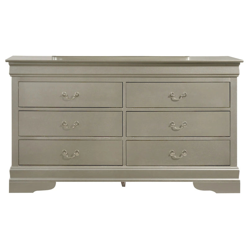 Commode de chambre en placage de bois multicolore avec tiroirs à queue d'aronde et glissières métalliques, assemblage par 1 personne