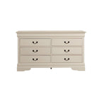 Commode de chambre en placage de bois multicolore avec tiroirs à queue d'aronde et glissières métalliques, assemblage par 1 personne