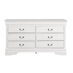 Commode de chambre en placage de bois multicolore avec tiroirs à queue d'aronde et glissières métalliques, assemblage par 1 personne
