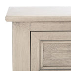 Console de ferme avec 2 tiroirs et pieds tournés, assemblage par 1 personne