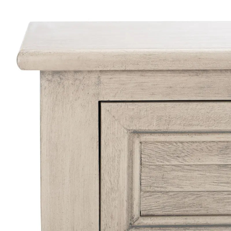 Console de ferme avec 2 tiroirs et pieds tournés, assemblage par 1 personne