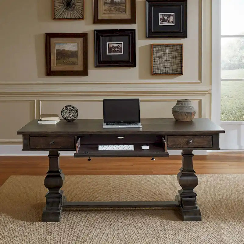 Paradise Valley Saddle Brown Writing Desk